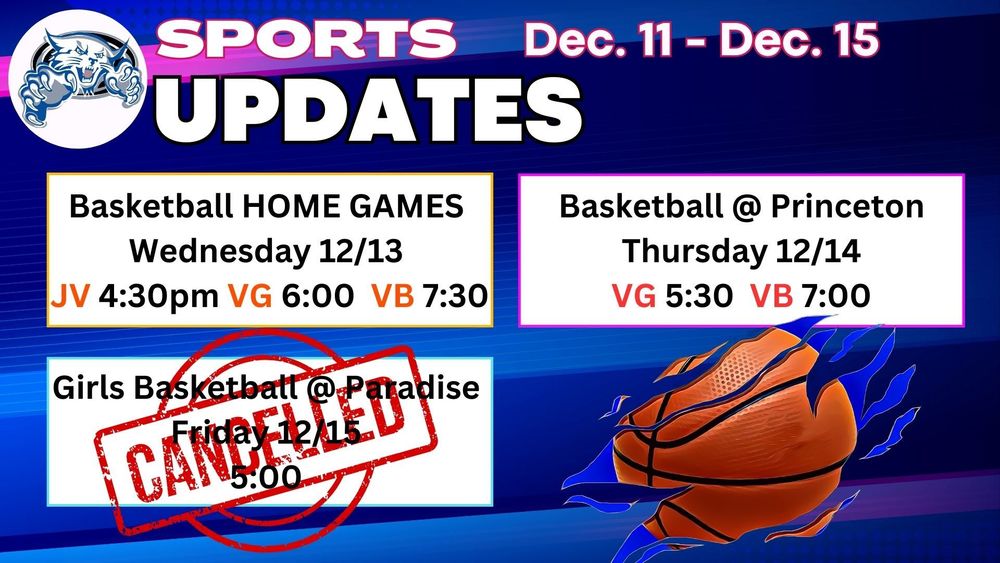 Girls Basketball Game Cancelled 12/15
