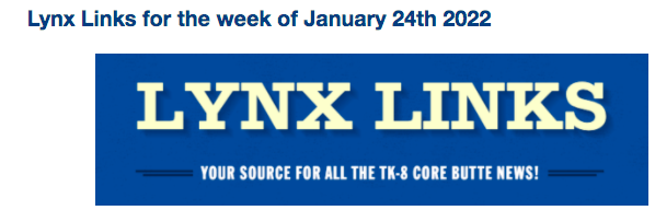 Weekly Tk8 Lynx Links