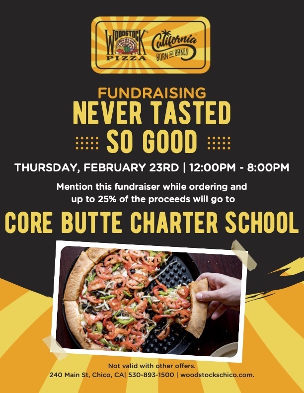 Woodstock Pizza Fundraiser February 23rd from 12pm - 8pm
