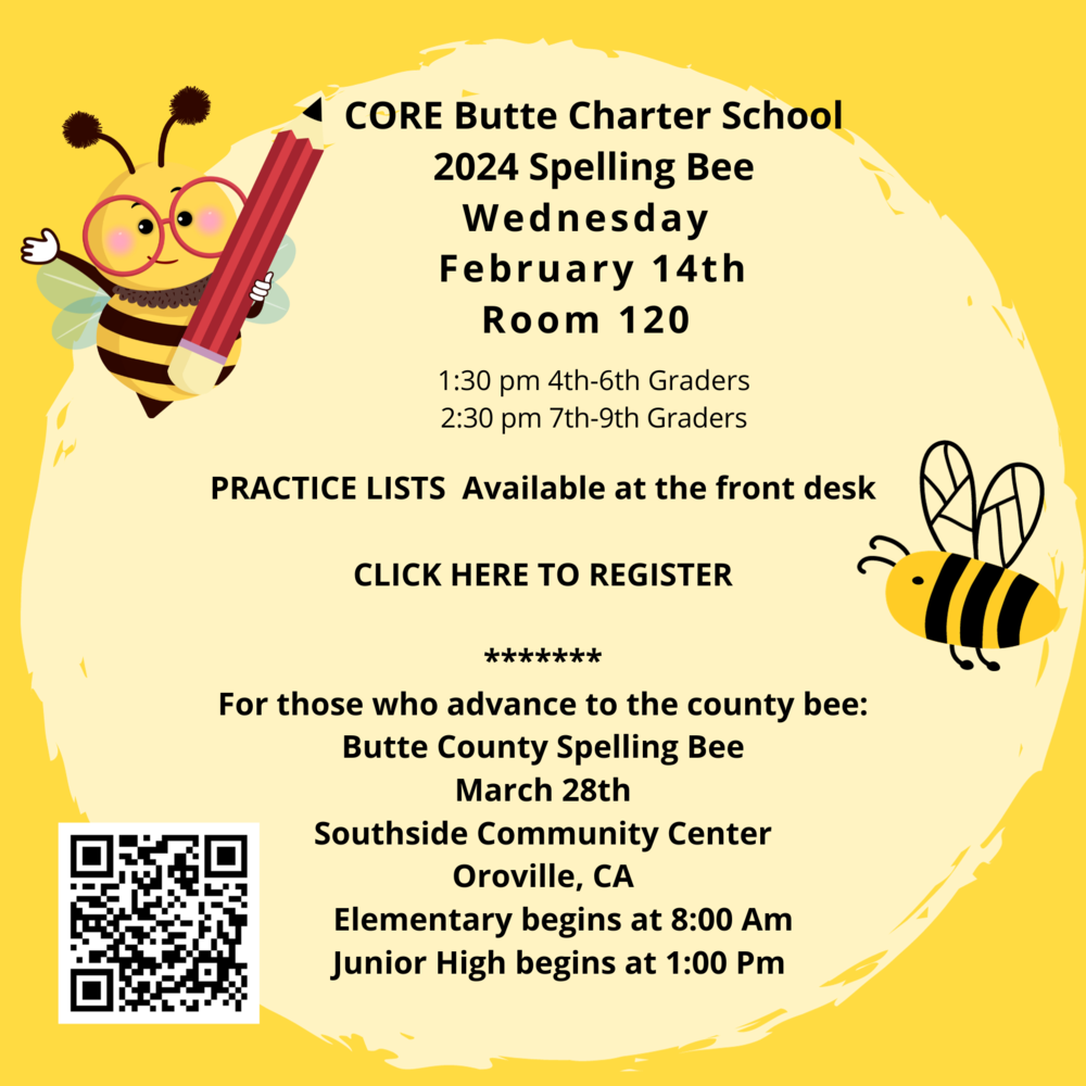Annual CORE Butte Spelling Bee