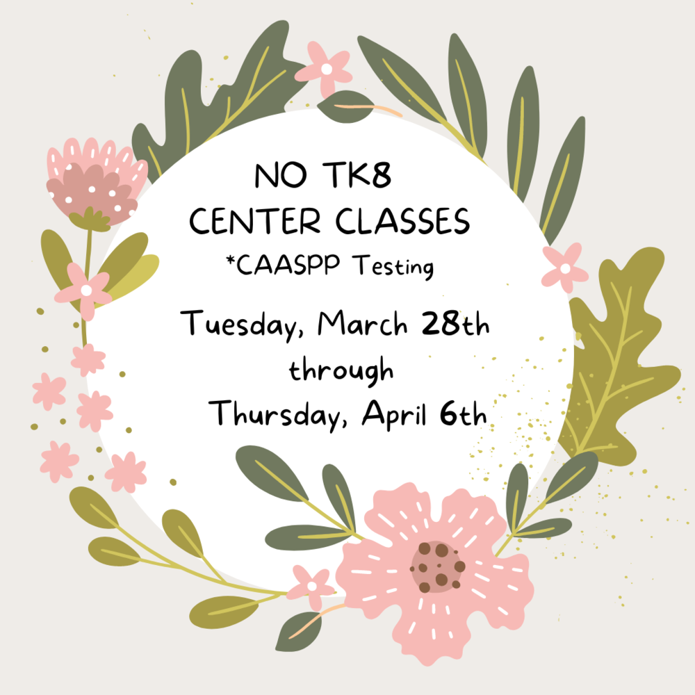No TK8 Center Classes 