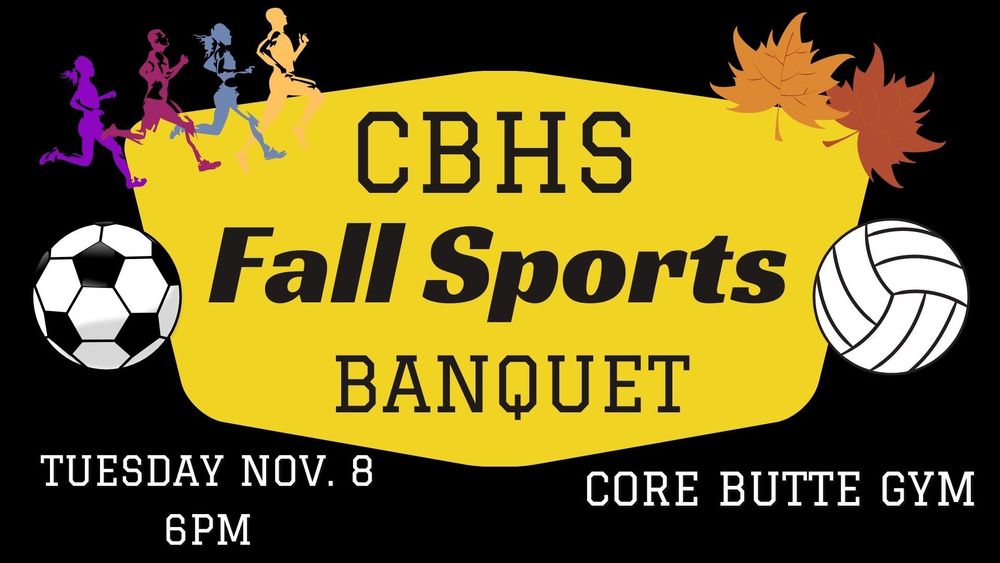 Fall sports banquet Nov. 8