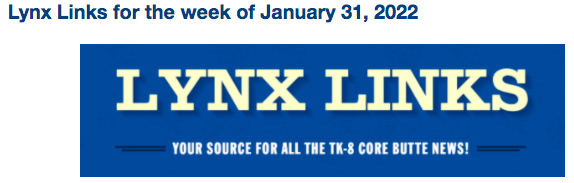 Weekly Tk8 Lynx Links