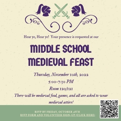 22/23 Medieval Feast