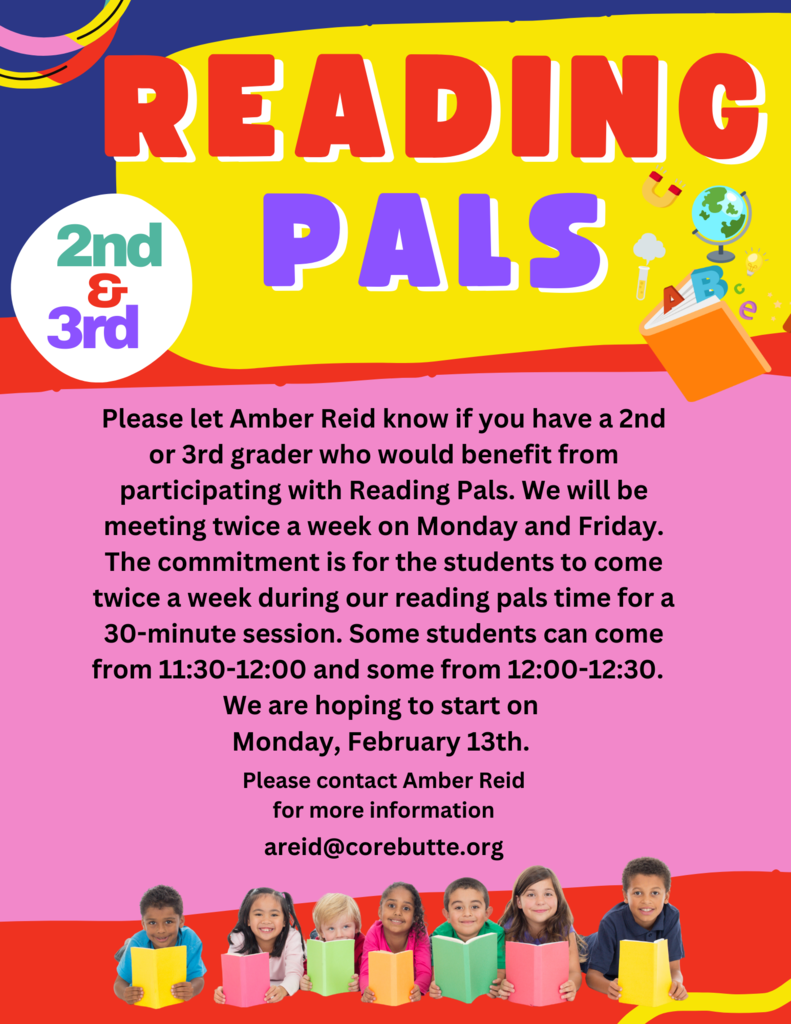 2nd & 3rd Grade Reading Pals program